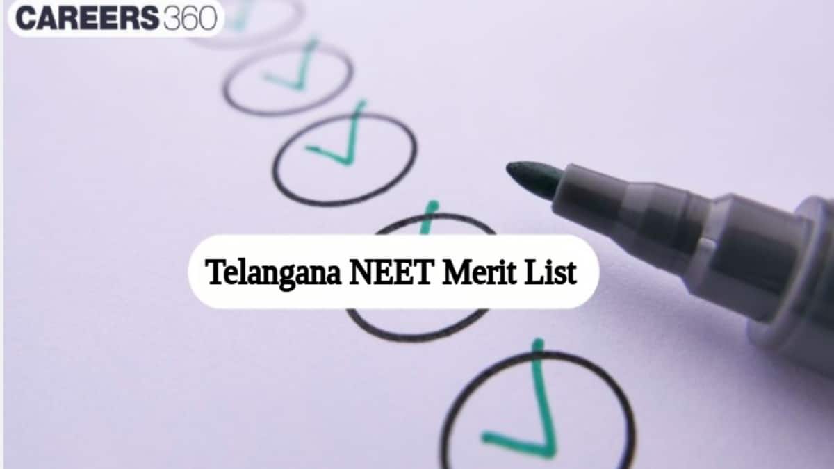 Telangana NEET Merit List 2025 (OUT) - TS NEET merit list & Percentile